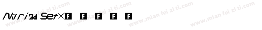Myriad Set字体转换